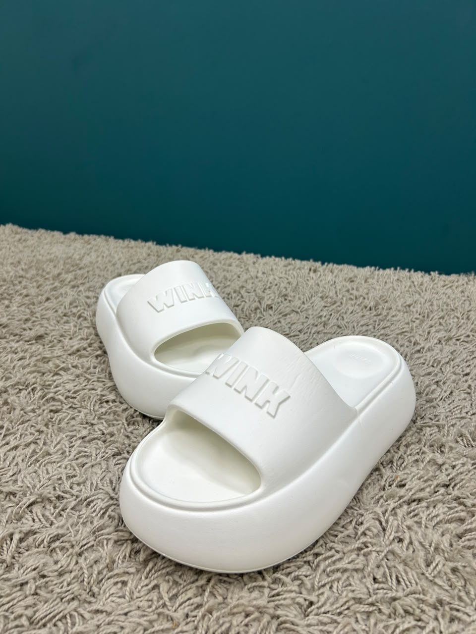 White Wink Slip on